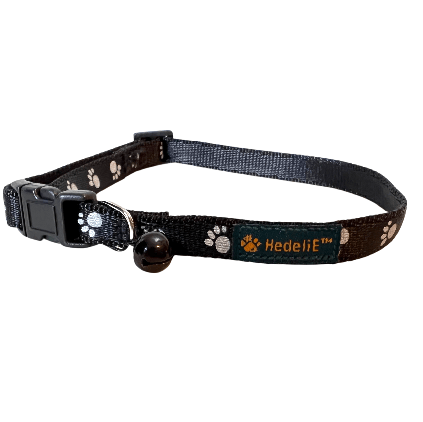 Reflective Breakaway Cat Collar with Bell HedeliE Reflective Breakaway Cat Collar with Bell HedeliE