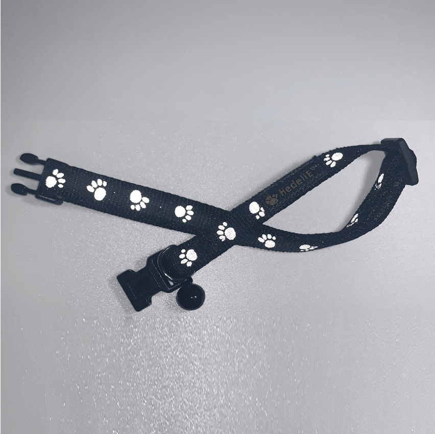 Reflective Breakaway Cat Collar with Bell HedeliE Reflective Breakaway Cat Collar with Bell HedeliE