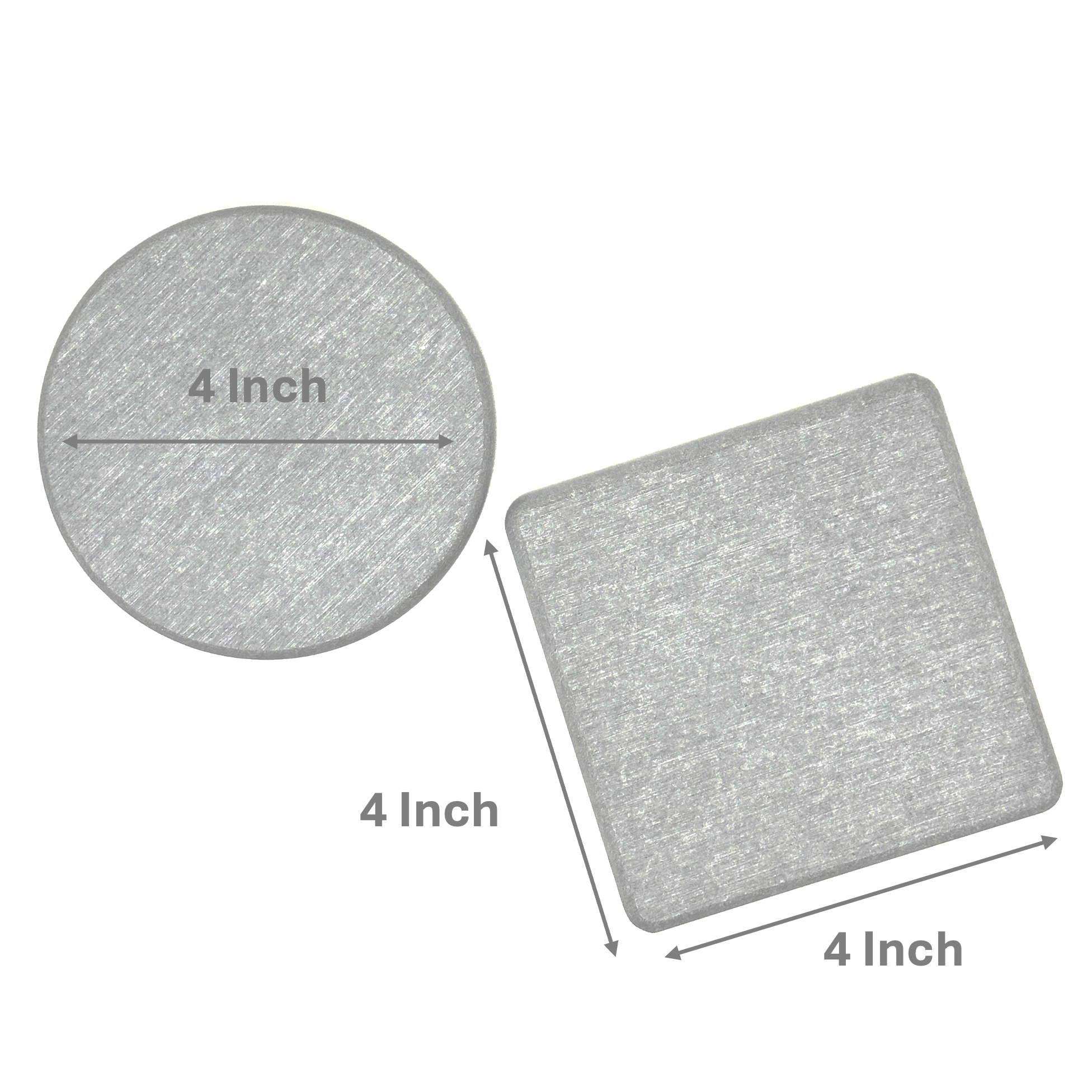 Diatomite Coaster Set – Eco-Friendly, Absorbent, Non-Slip Coasters for Stylish Homes (Grey) HedeliE