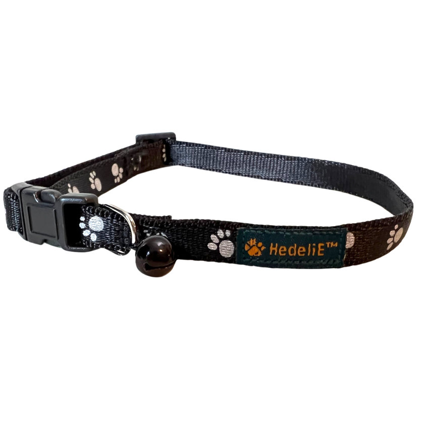 Reflective Breakaway Cat Collar with Bell HedeliE