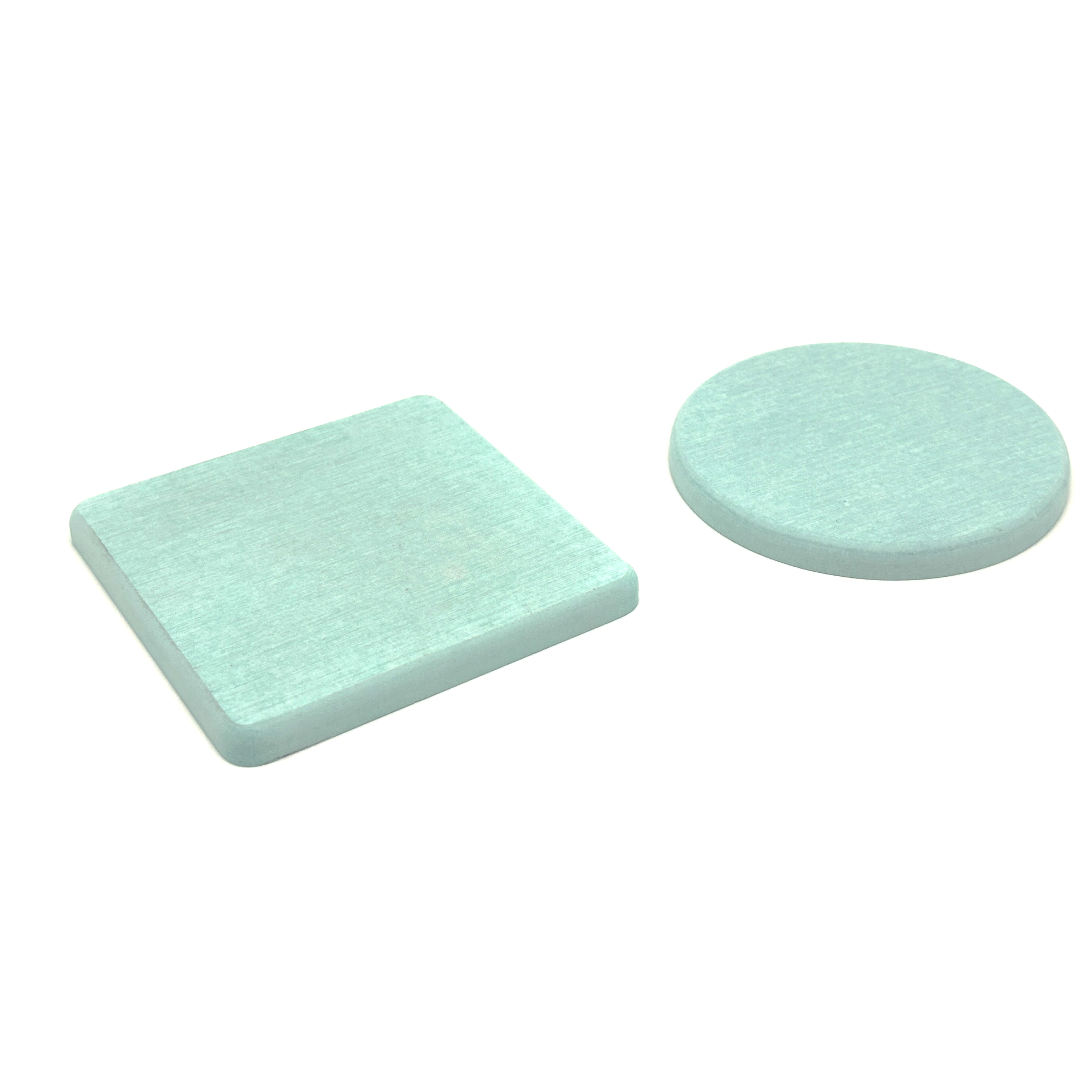 Diatomite Coaster Set – Eco-Friendly, Absorbent, Non-Slip Coasters for Stylish Homes (Mint Green) HedeliE