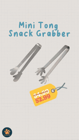 Pre-order| Mini Glove Tongs Ice & Snack Grabbers HedeliE