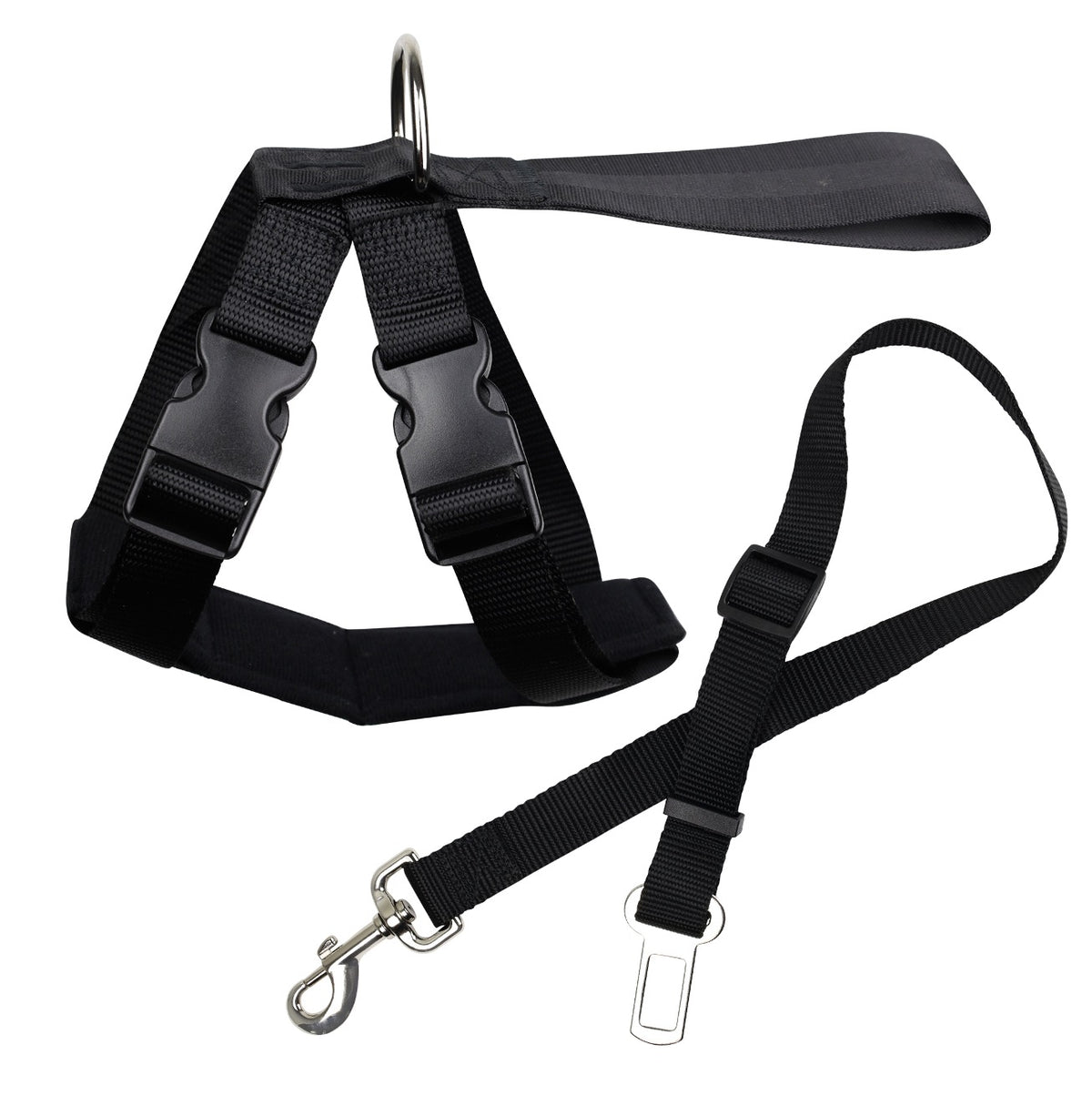 Pet No-Pull Harness and Seat Belt Leash HedeliE